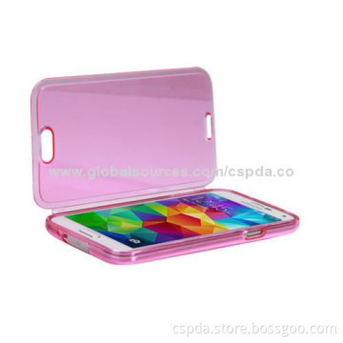 Fast Deadline Folio Style TPU Mobile Phone Case for Samsung Galaxy S5, Different Colors Welcomed